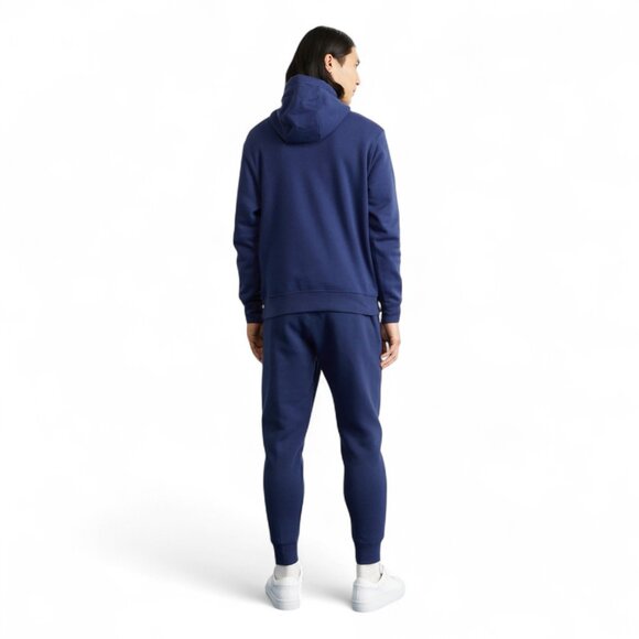 Nike Club Fleece Men's Sweatsuit 2 PC Tracksuit Matching Navy Blue Outfit NWT - Picture 2 of 14